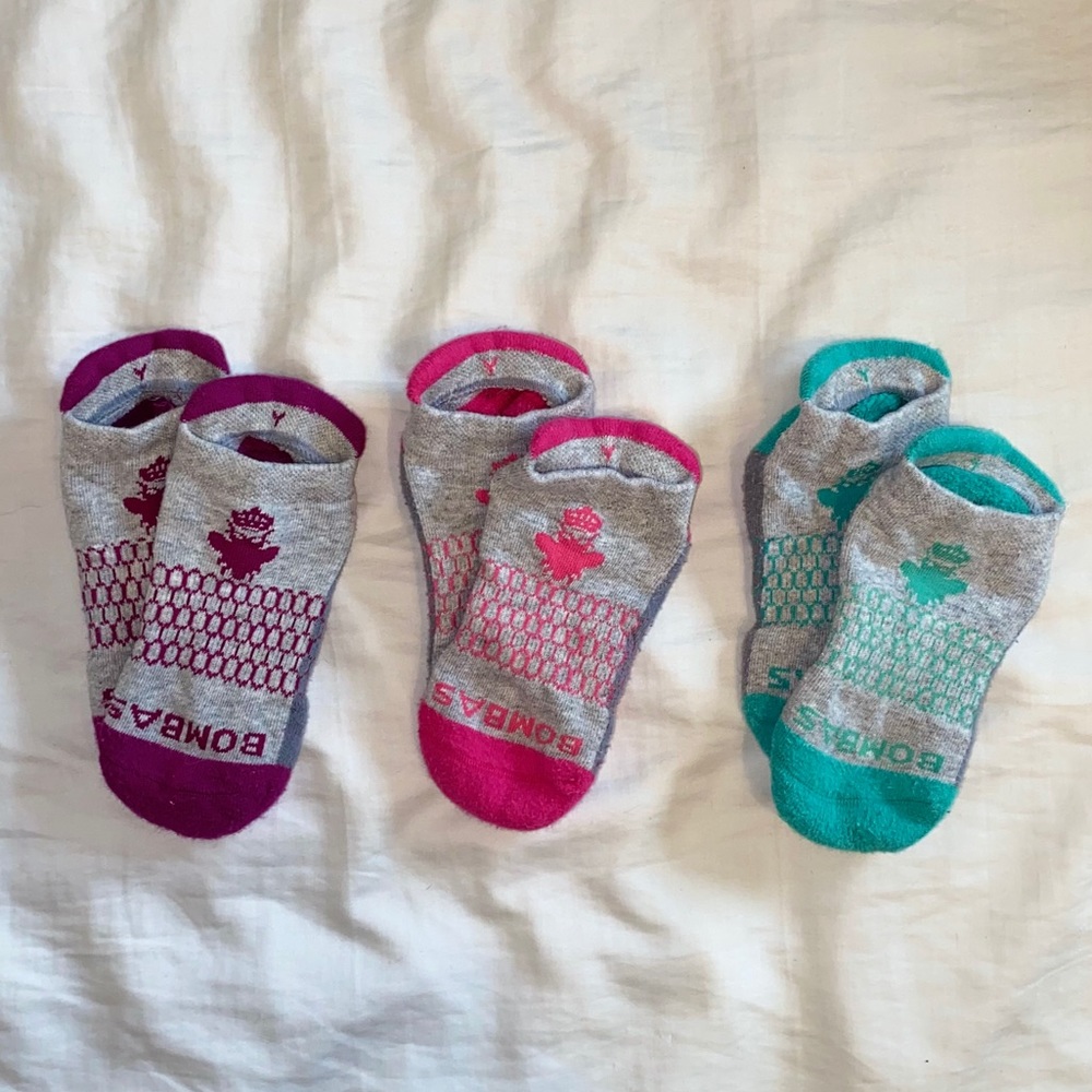 NEVER WORN- Kids 3 pk Bomba Socks